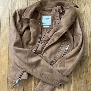 Abercrombie and Fitch Moto Jacket XS. Worn once. Air dry only
